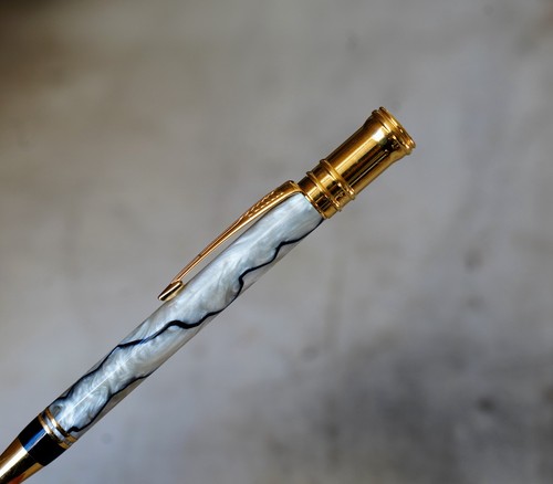 Stylo bille parker duofold - stylo,