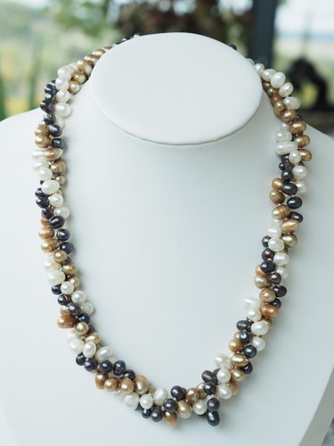 Collier vintage rang - vintage, perle