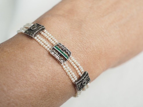 Bracelet ancien art deco - ancien,