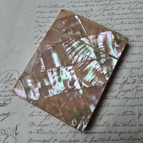 Etui nacre napoléon iii - etui,