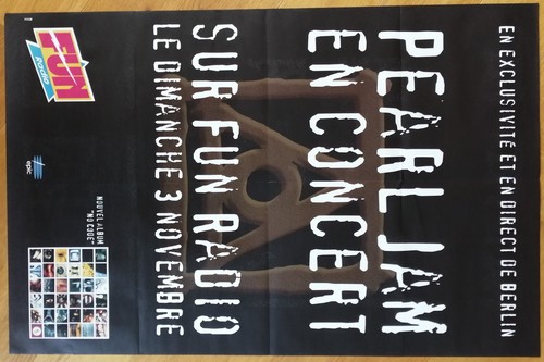 Pearl jam affiche - pearl,