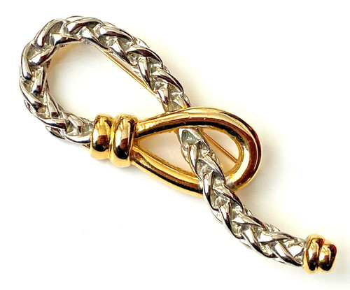 Grande broche vintage signé - broche, e