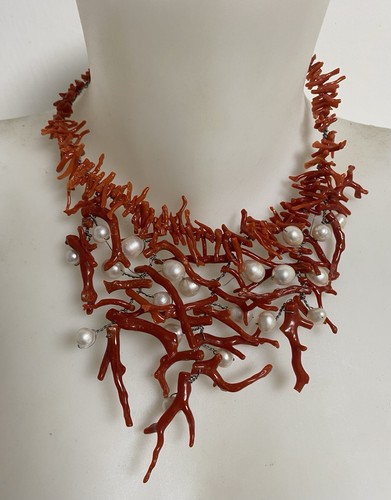 Vtg plastron collier branche - vtg,