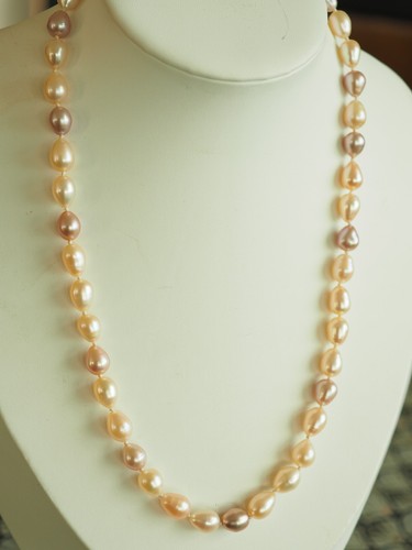 Collier vintage perles culture - vintage,
