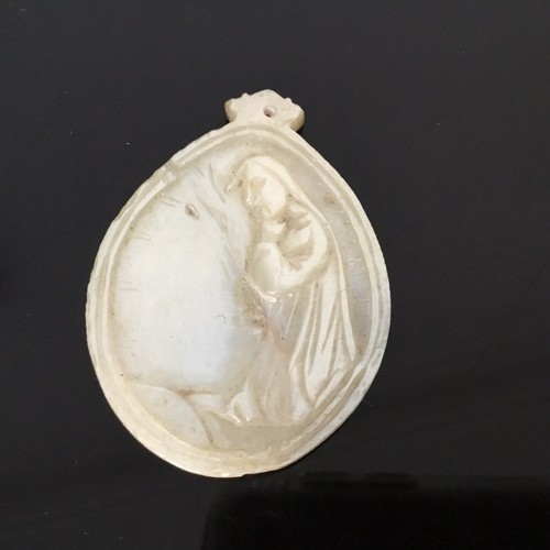 Pendentif reliquaire nacre - pendentif,