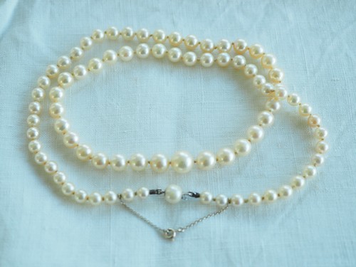 Collier ancien perles - ancien, de