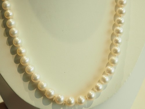 Collier chocker perles - chocker, de