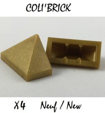 Lego 15571 - 4x Brique pente