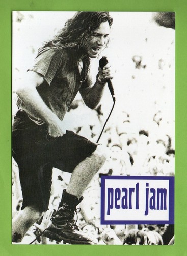 Pearl jam carte postale ab - jam, n°