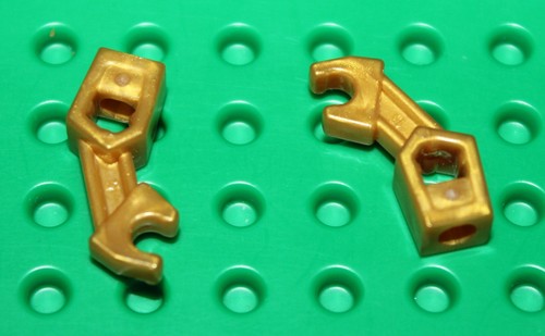 Lego pearl gold arm - x,